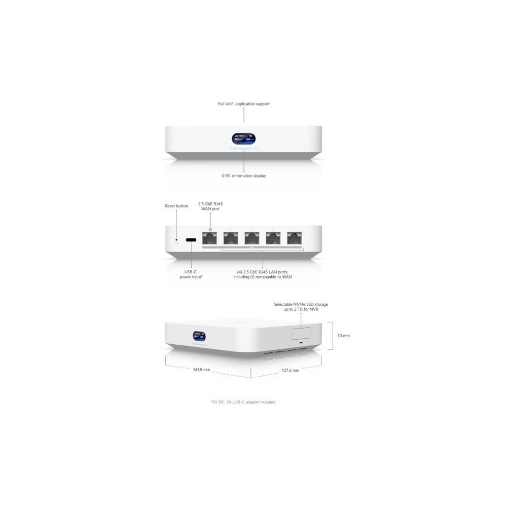 UBIQUITI UNIFI CLOUD GATEWAY MAX (UCG-MAX)