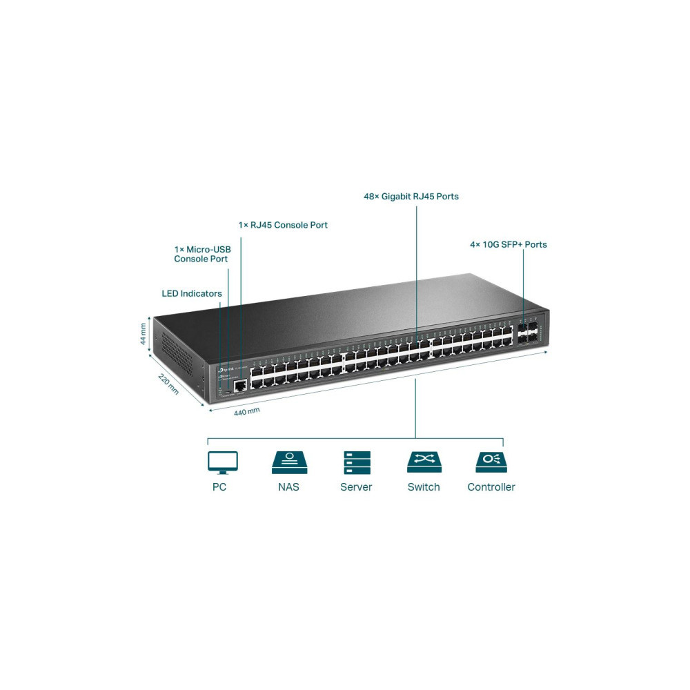 SWITCH TP-LINK TL-SG3452X