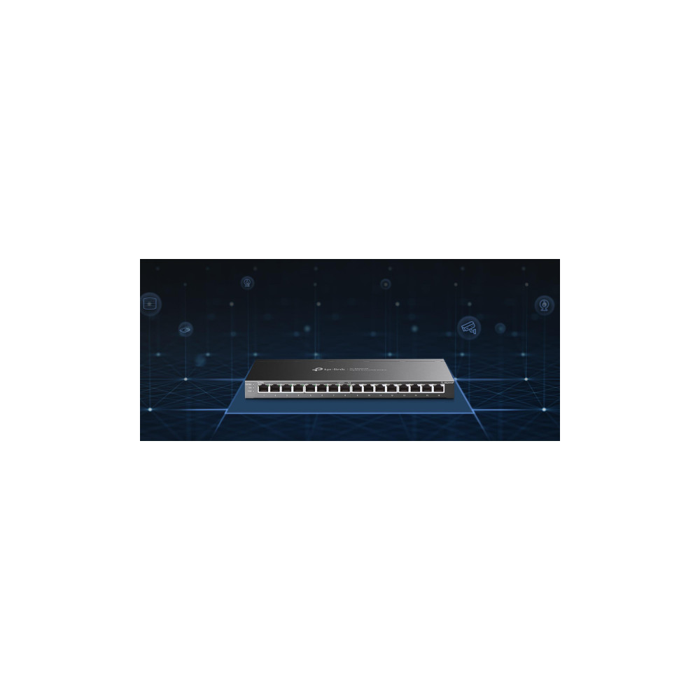 SWITCH TP-LINK TL-SG2016P (8xPoE+)