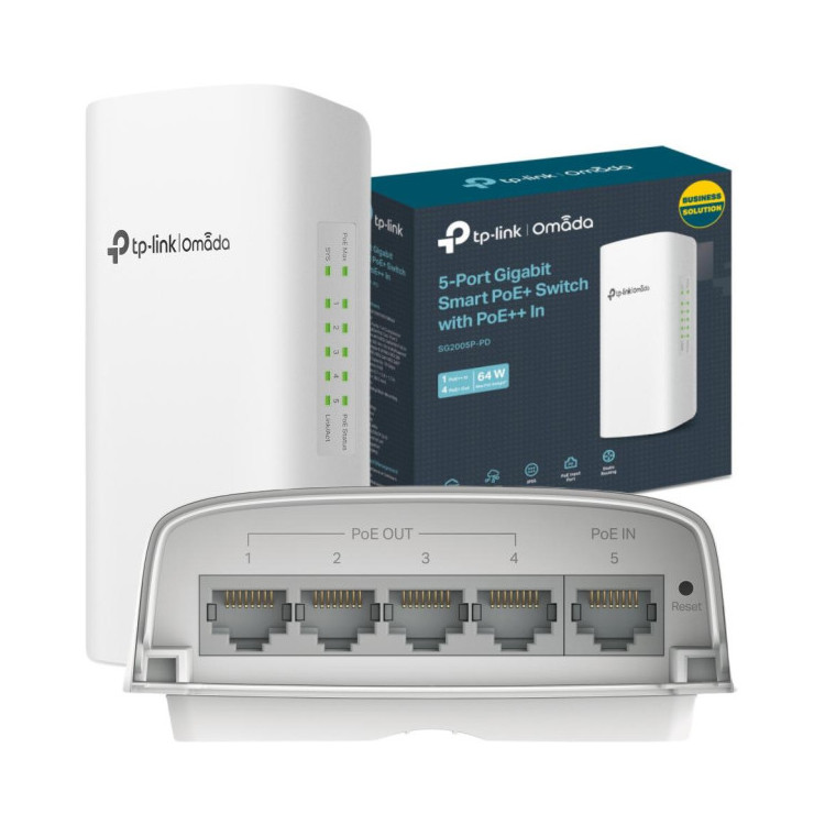 SWITCH TP-LINK SG2005P-PD (Outdoor) (POE-IN)