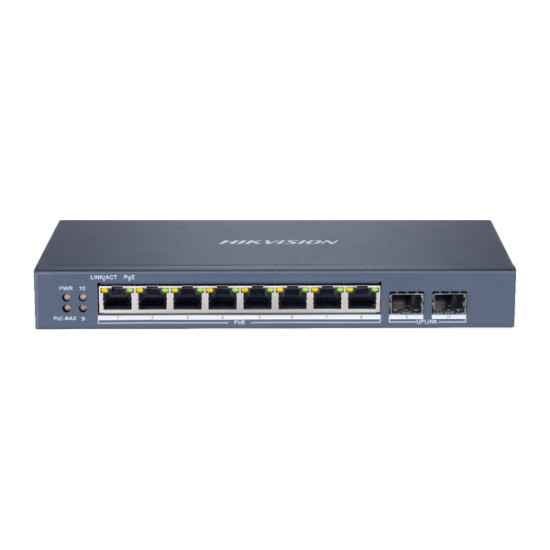 SWITCH POE HIKVISION DS-3E1510P-SI LinkVu