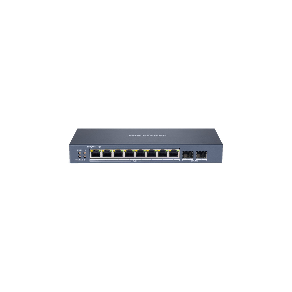 SWITCH POE HIKVISION DS-3E1510P-SI LinkVu