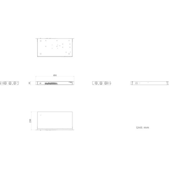 Switch router Hikvision DS-3WG507G-SI