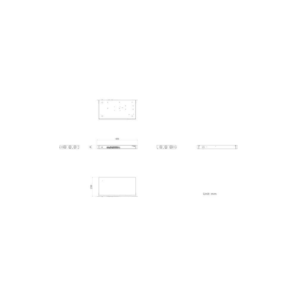 Switch router Hikvision DS-3WG507G-SI
