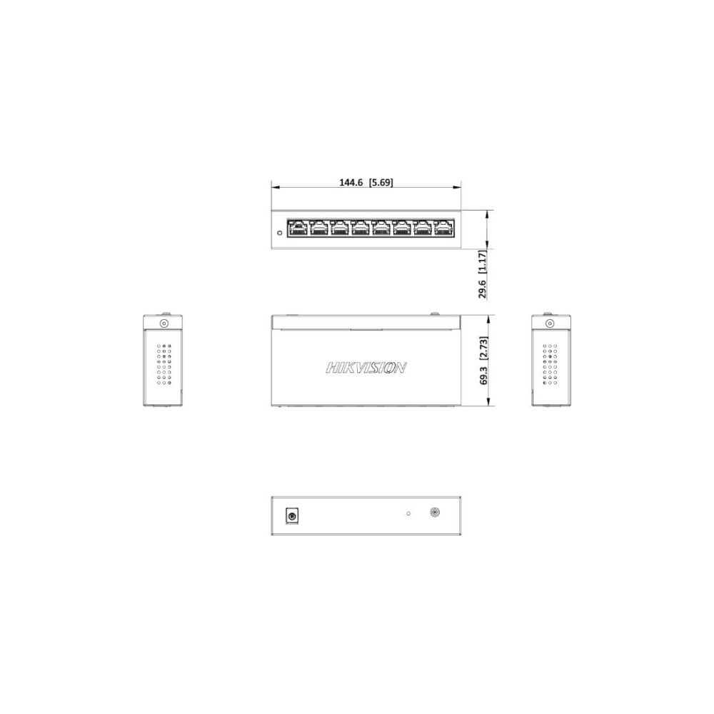 Switch Hikvision DS-3E1508-EIV2