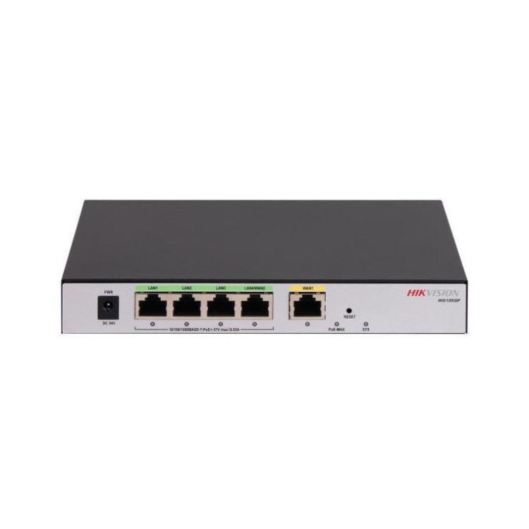 ROUTER POE AC HIKVISION DS-3WG105GP-SI(O-STD)
