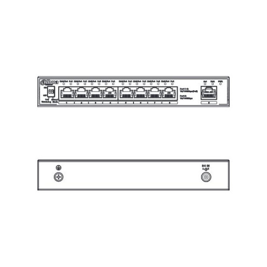 SWITCH DAHUA SF1009P