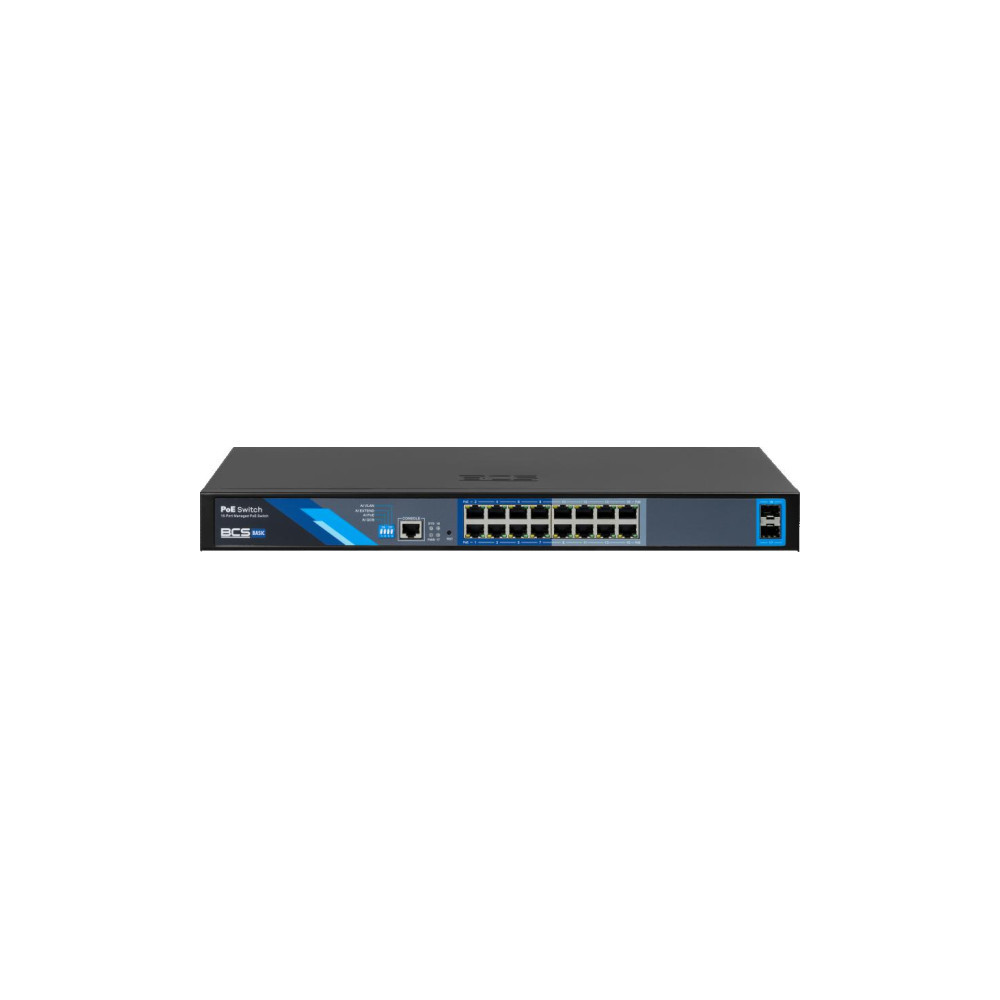 Switch PoE BCS BASIC BCS-B-SP16G-2SFP-M