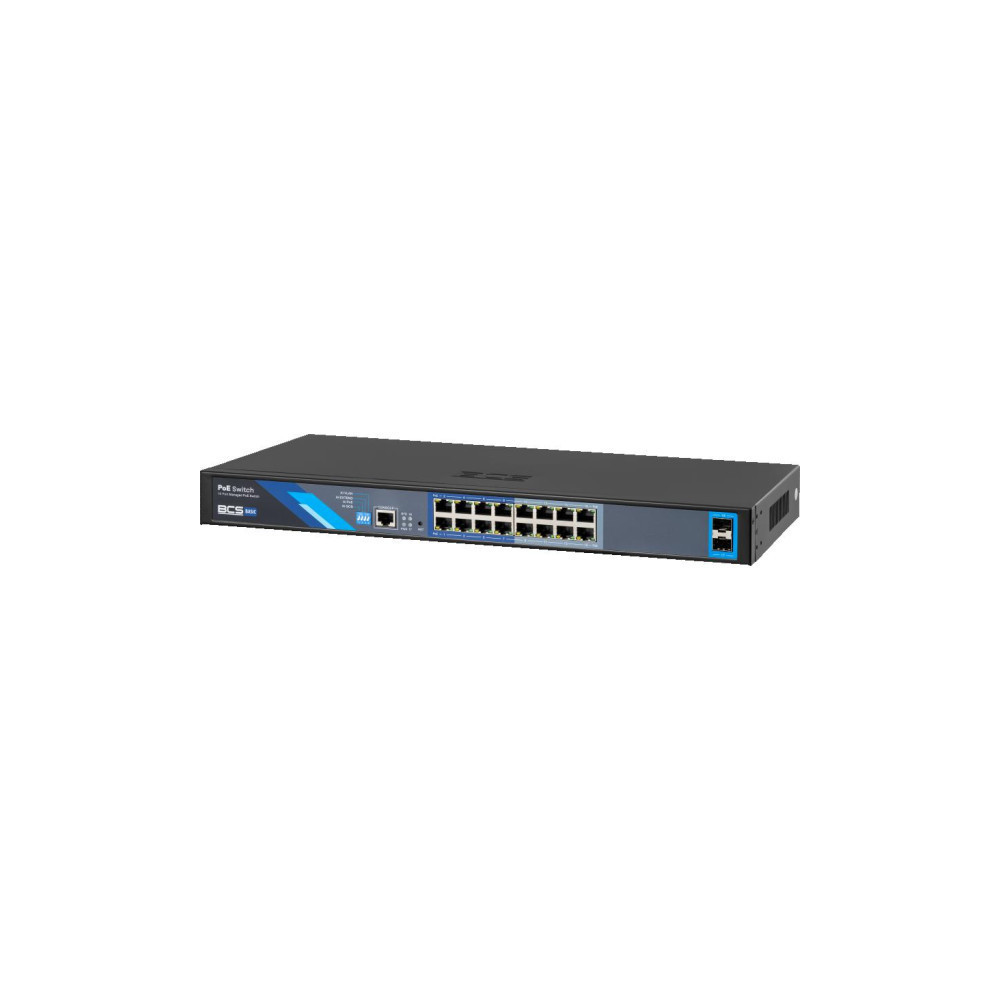 Switch PoE BCS BASIC BCS-B-SP16G-2SFP-M