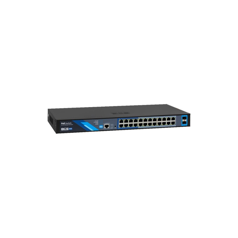 Switch PoE BCS BASIC BCS-B-SP24G-2SFP-M