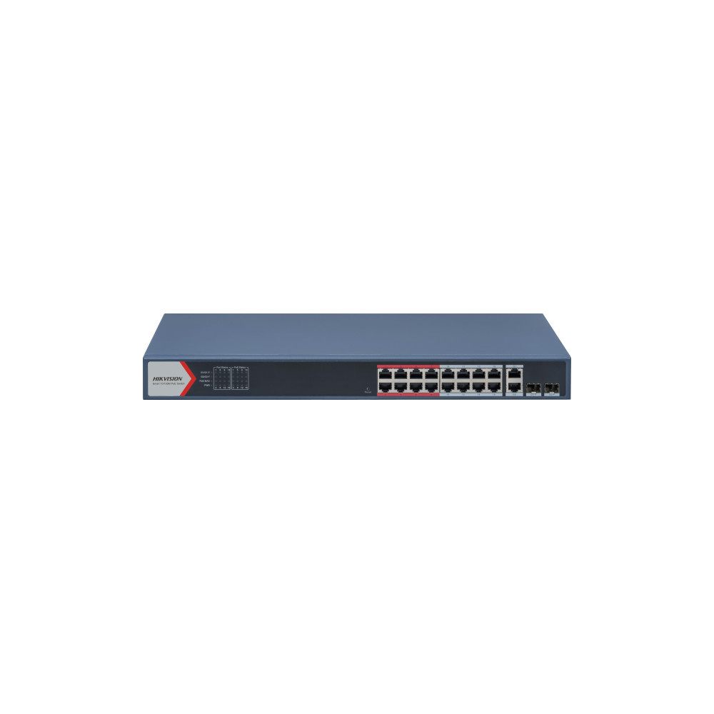 SWITCH POE HIKVISION DS-3E1318P-EI(B) LinkVu
