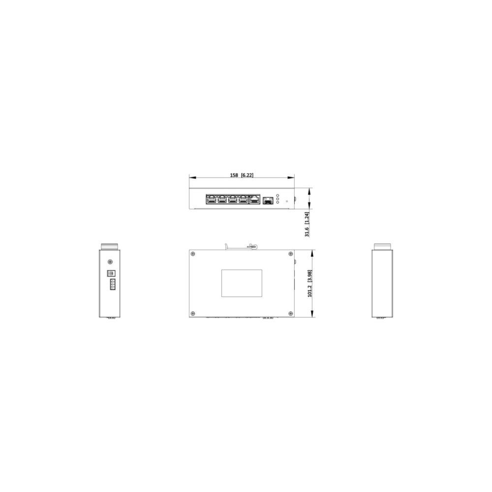 Switch Hikvision DS-3T1306P-SI/HS