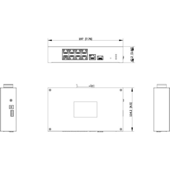 Switch Hikvision DS-3T1310P-SI/HS