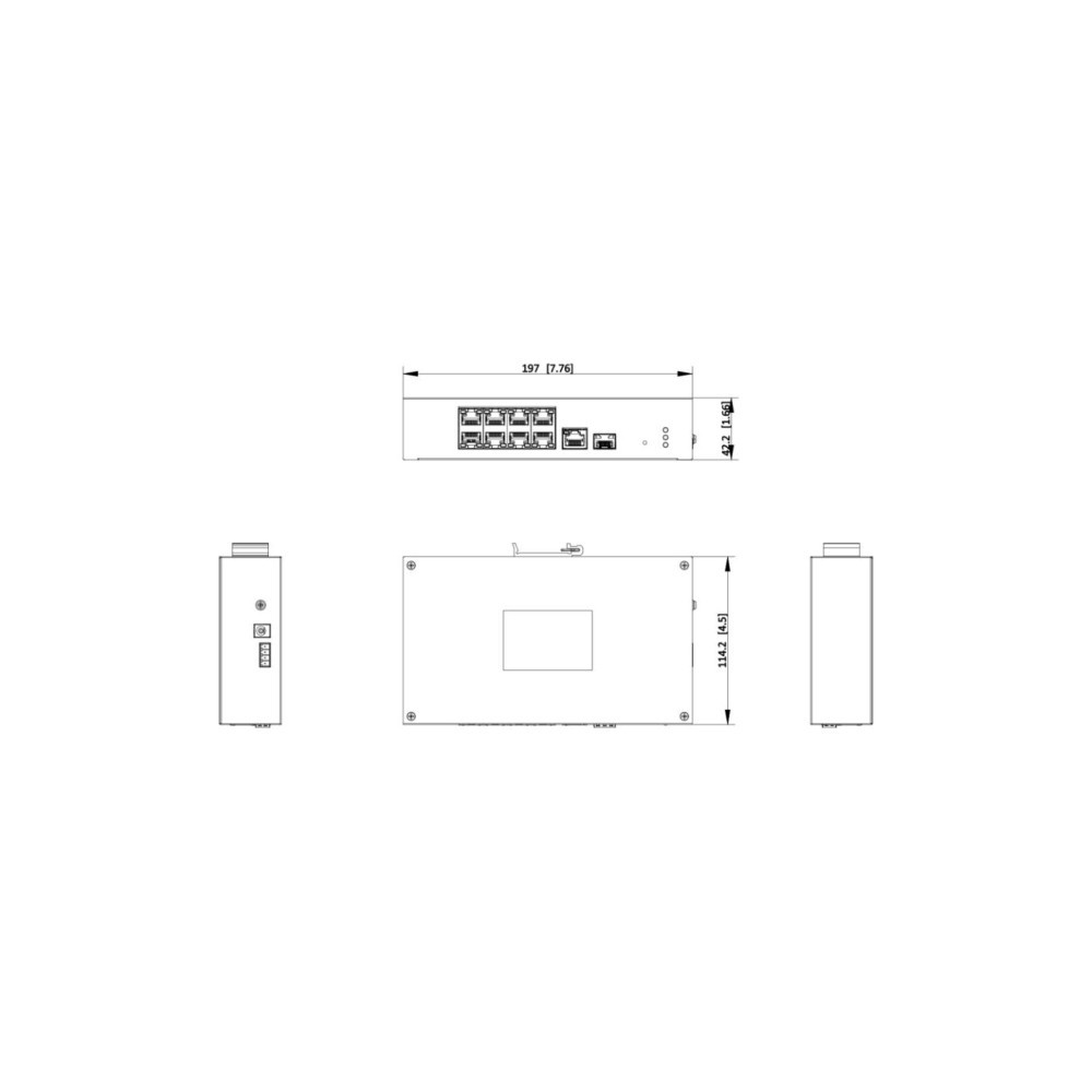 Switch Hikvision DS-3T1310P-SI/HS