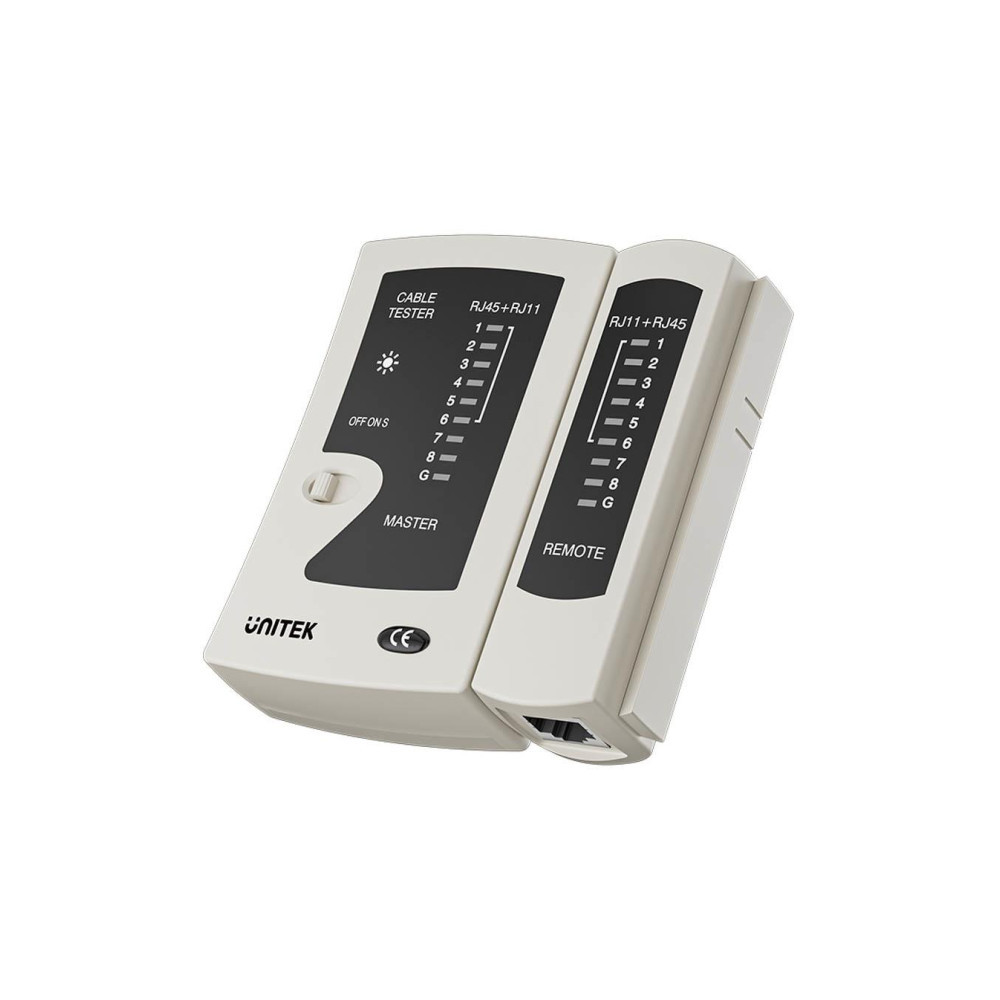 Unitek Tester kabli sieciowych RJ45/RJ11