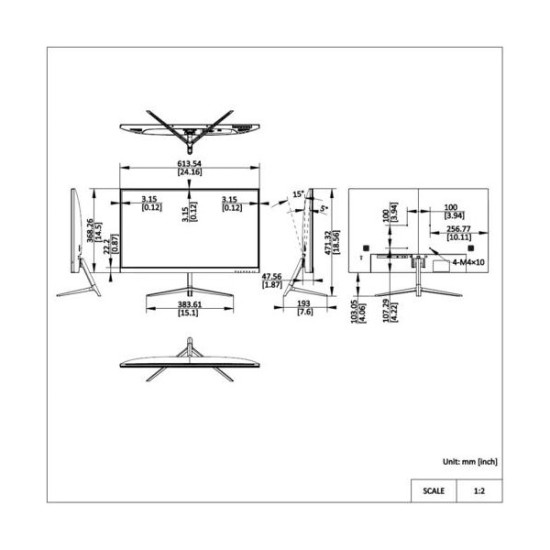MONITOR 27" HIKVISION DS-D5027F3-2P2