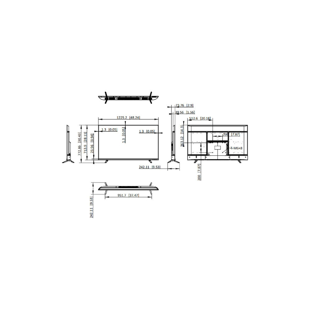 Monitor Hikvision DS-D5055U3-1V0S