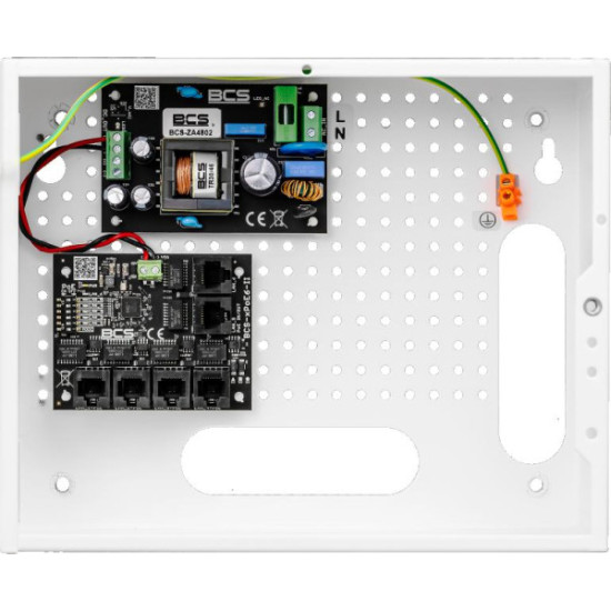 Zestaw do zasilania kamer IP BCS POWER BCS-IP4/E-S