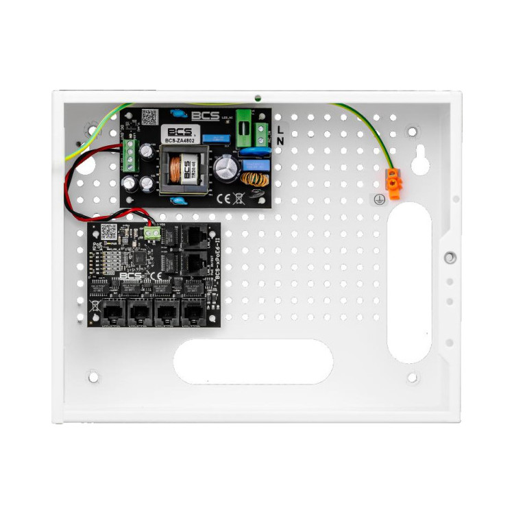 Zestaw do zasilania kamer IP BCS POWER BCS-IP4/E-S