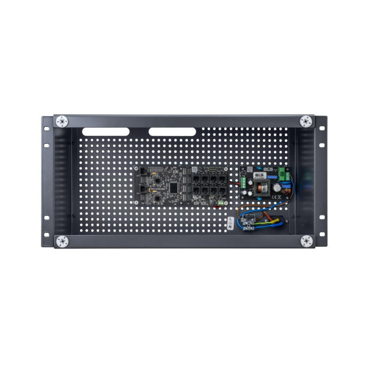 Zestaw do zasilania kamer IP BCS POWER BCS-IP8Gb/RACK5U