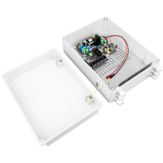 Zestaw do zasilania buforowego 5 odbiorników PoE BCS POWER BCS-UPS/IP4/Z/E-S