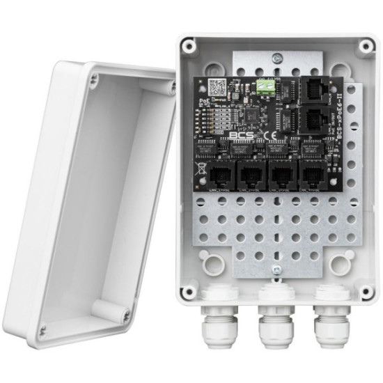 Przełącznik sieciowy BCS POWER BCS-xPoE6/S
