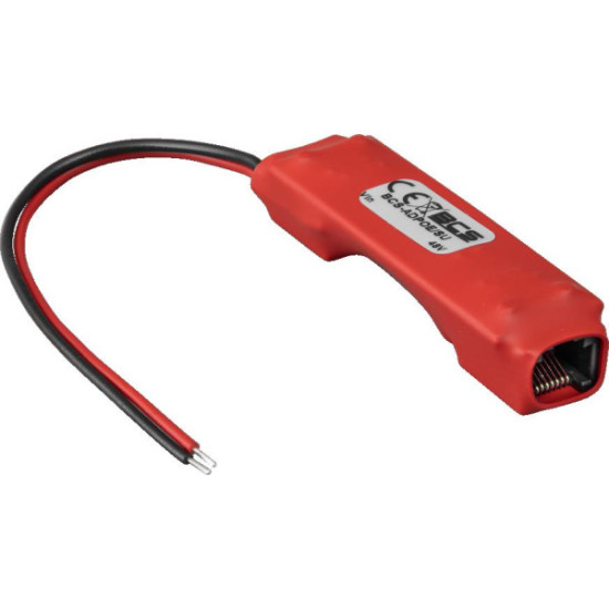 Adapter z przetwornicą do kamer IP PoE PASSIVE RJ45 BCS POWER BCS-ADPOE/SU