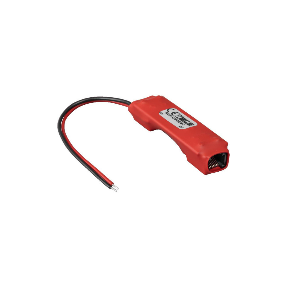 Adapter z przetwornicą do kamer IP PoE PASSIVE RJ45 BCS POWER BCS-ADPOE/SU