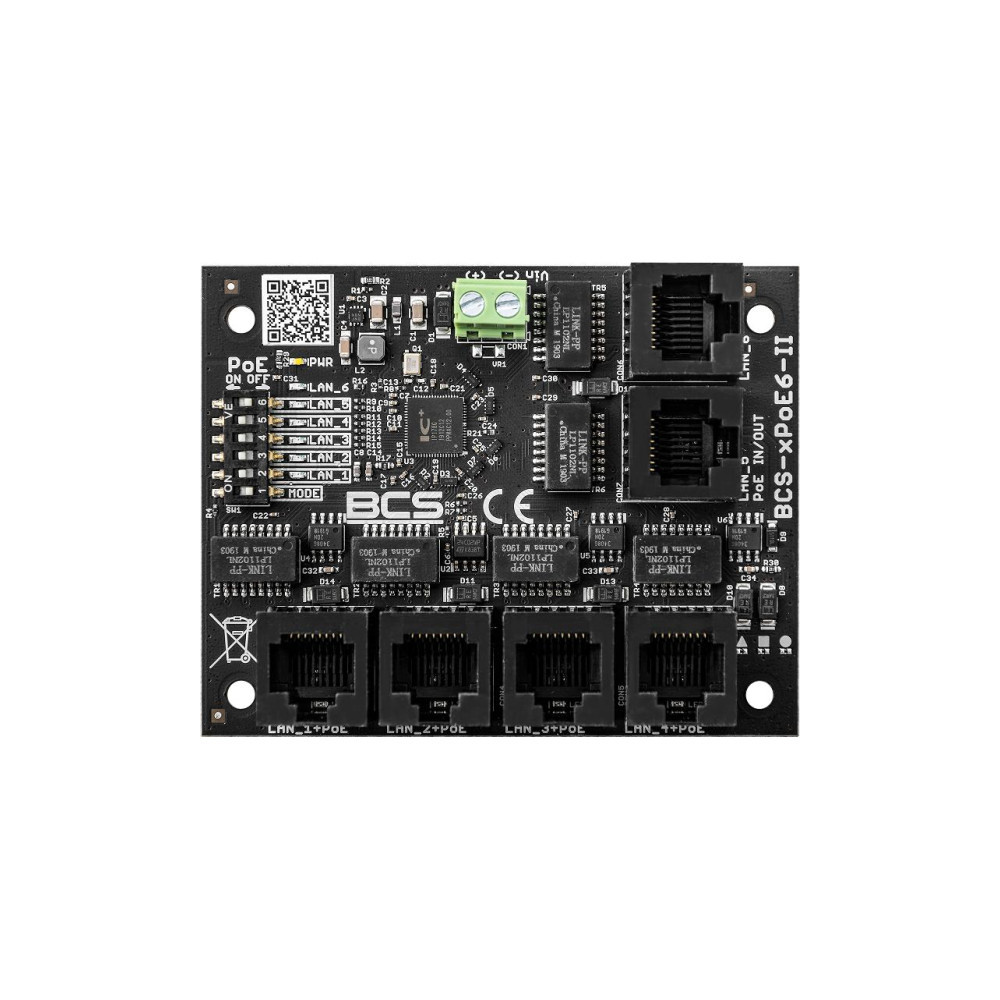 Switch POE BCS POWER BCS-xPoE6-II