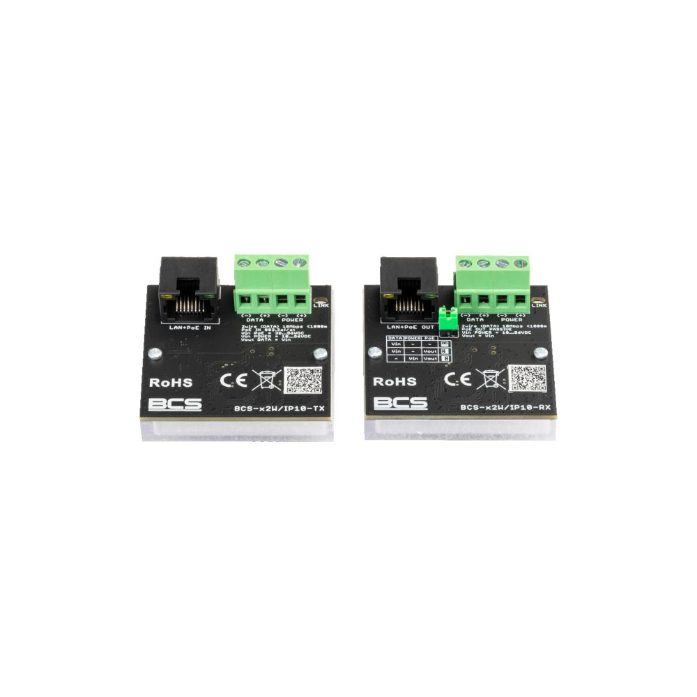 Zestaw aktywnych konwerterów BCS POWER BCS-x2W/IP10