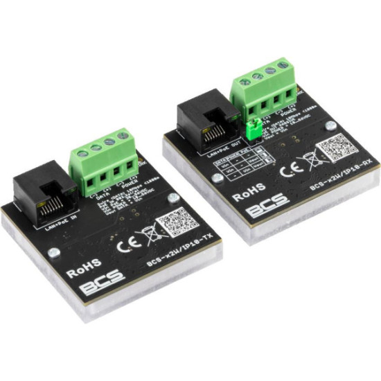 Zestaw aktywnych konwerterów BCS POWER BCS-x2W/IP10