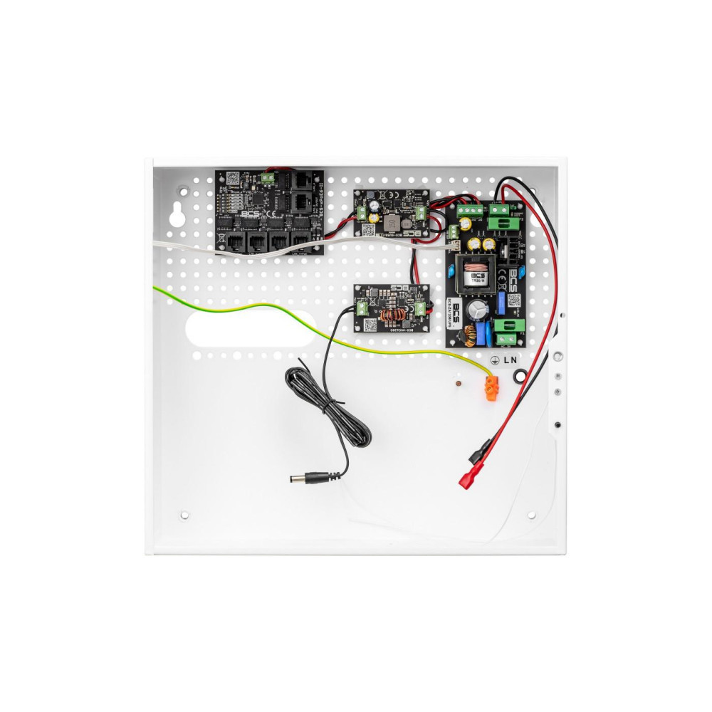 Zestaw do zasilania buforowego 5 odbiorników PoE BCS POWER BCS-UPS/IP4/E-S
