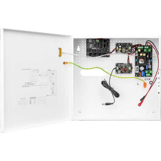 Zestaw do zasilania buforowego 5 odbiorników PoE BCS POWER BCS-UPS/IP4/E-S