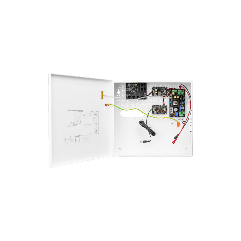 Zestaw do zasilania buforowego 5 odbiorników PoE BCS POWER BCS-UPS/IP4/E-S