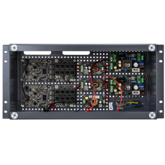 Zestaw do zasilania buforowego 16 odbiorników PoE BCS POWER BCS-UPS/IP16Gb/E-S/RACK5U