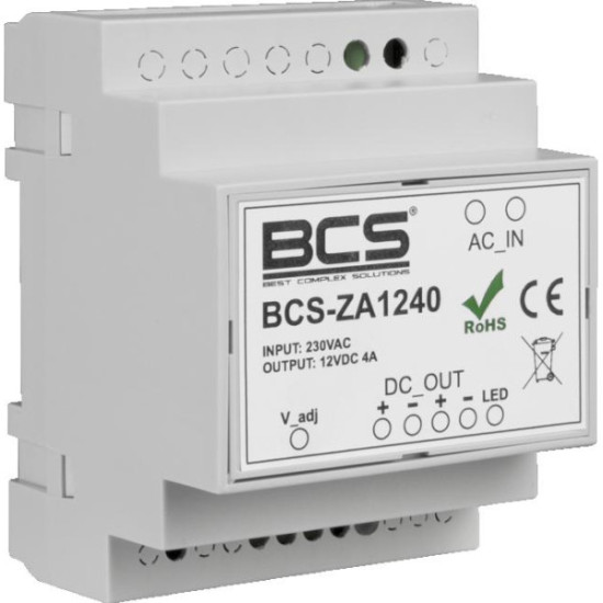 Zasilacz impulsowy BCS POWER BCS-ZA1240
