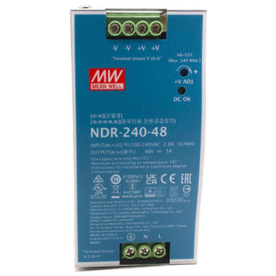 Zasilacz Hikvision NDR-240-48
