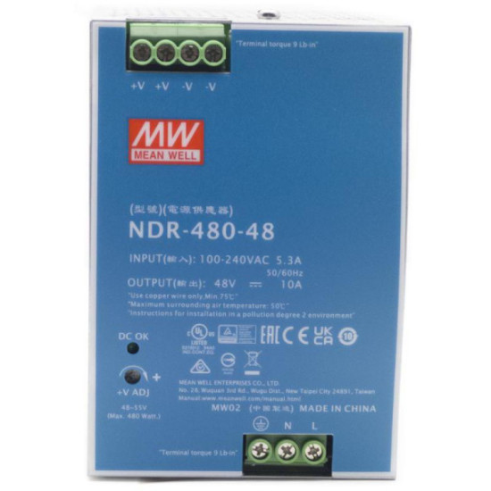 Zasilacz Hikvision NDR-480-48