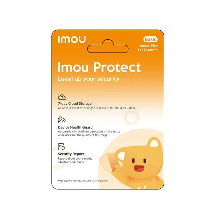 Karta chmura Imou Protect Basic