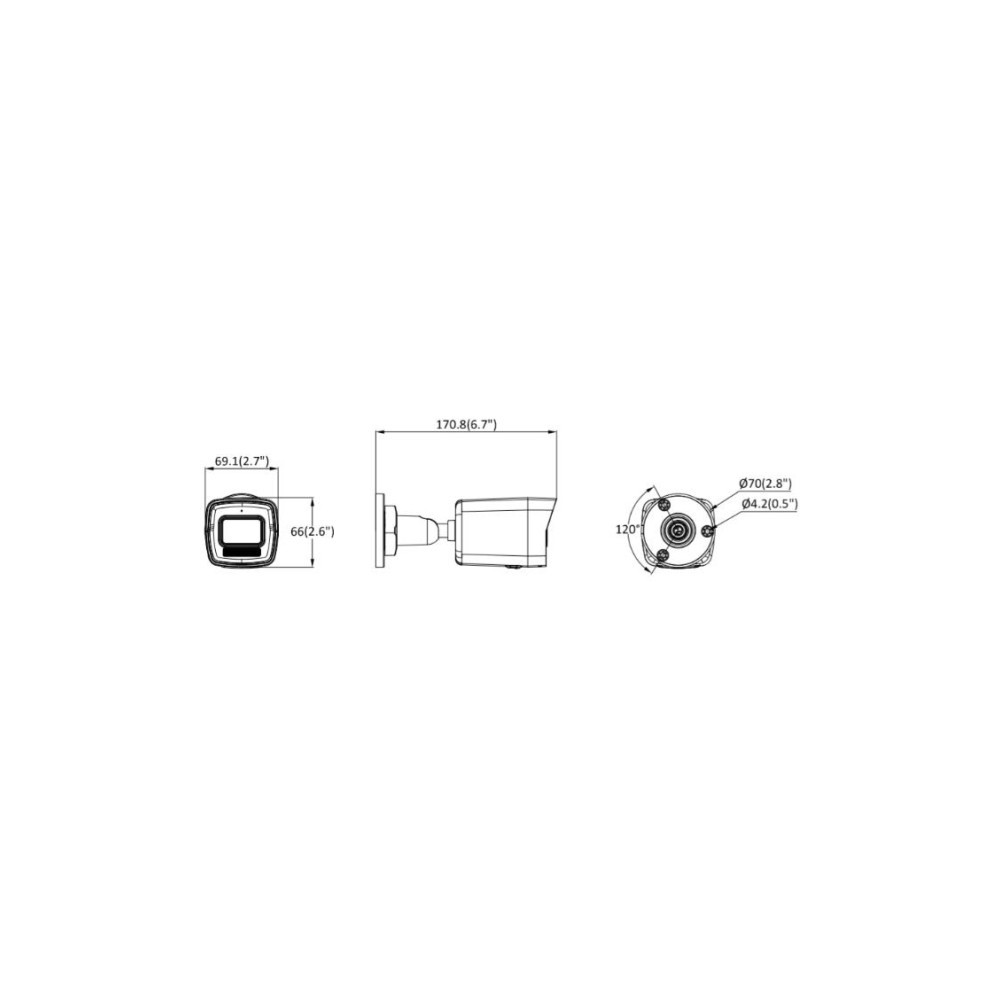 Kamera IP Hikvision DS-2CD1061G2-LIU 2.8mm PL