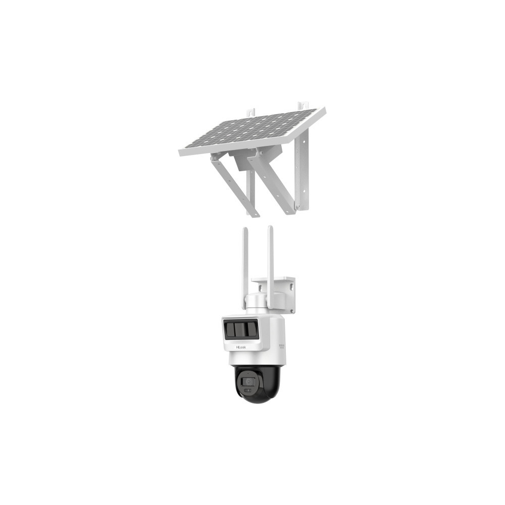 Kamera IP Hilook PTZ-N2C400I-K/4G/C05S10 2.8mm z panelem solarnym LTE/4G 4MP