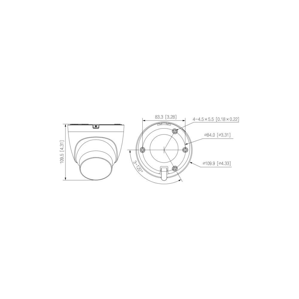 Kamera IP DAHUA IPC-HDW2449T-S-LED-0280B-PRO