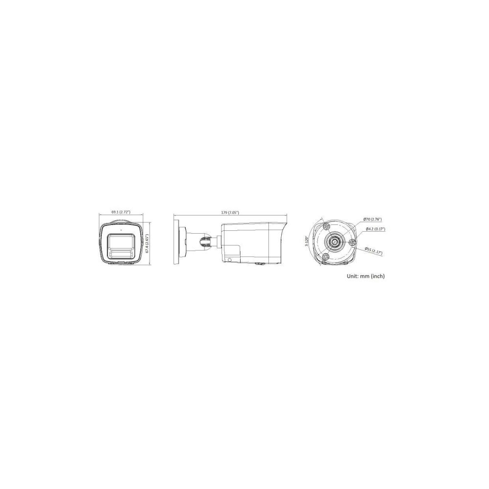 KAMERA IP HIKVISION DS-2CD1083G2-LIUF/SL 2.8mm PL