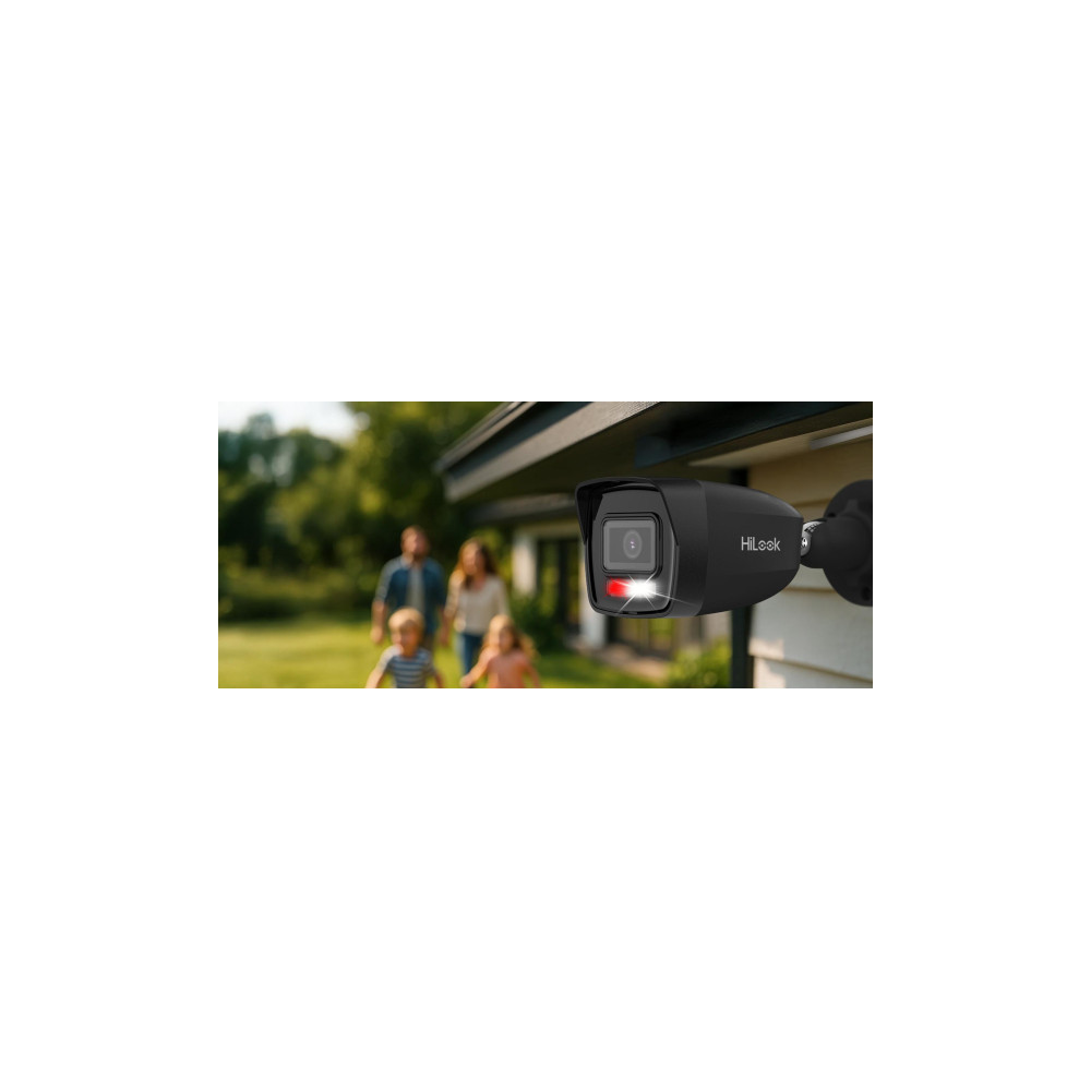 Kamera IP Hilook IPC-B160HA-LU Black tuba 6MP Smart Hybrid Light