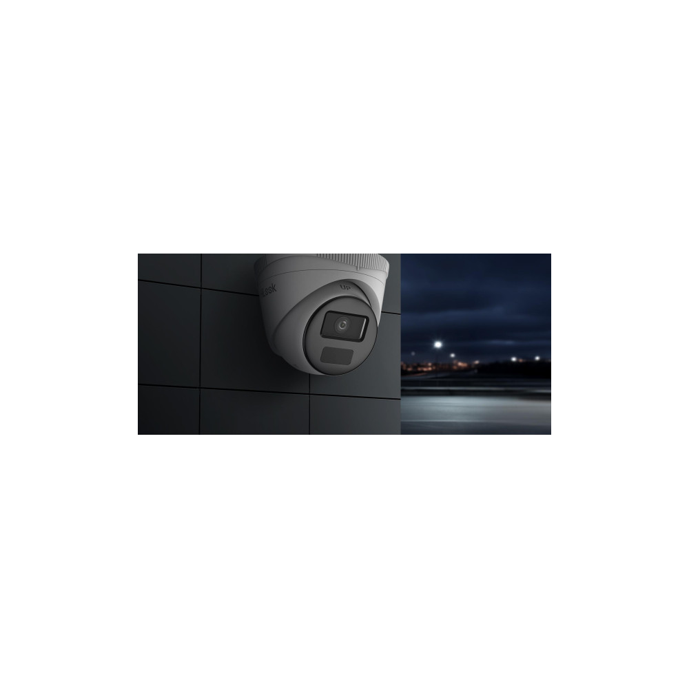 Kamera IP Hilook IPC-T240HA-LU(2.8mm) kopułka 4MP Smart Hybrid Light