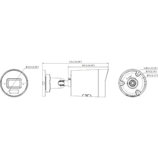 Kamera IP HikVision DS-2CD2083G2-LI2U(2.8mm)