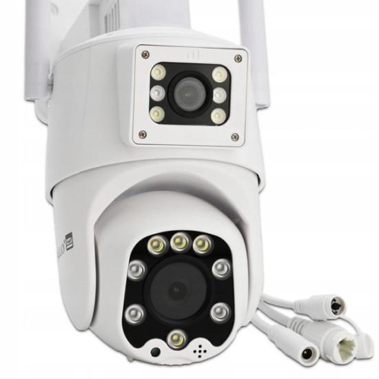 Kamera IP Orllo TZ8 Dual 4MP+4MP 4G SIM LTE Wi-Fi