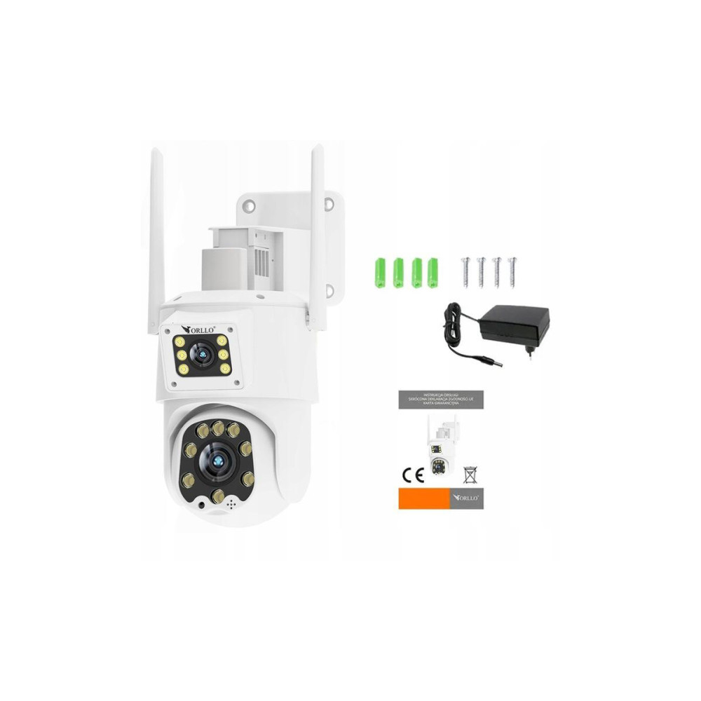 Kamera IP Orllo TZ8 Dual 4MP+4MP 4G SIM LTE Wi-Fi