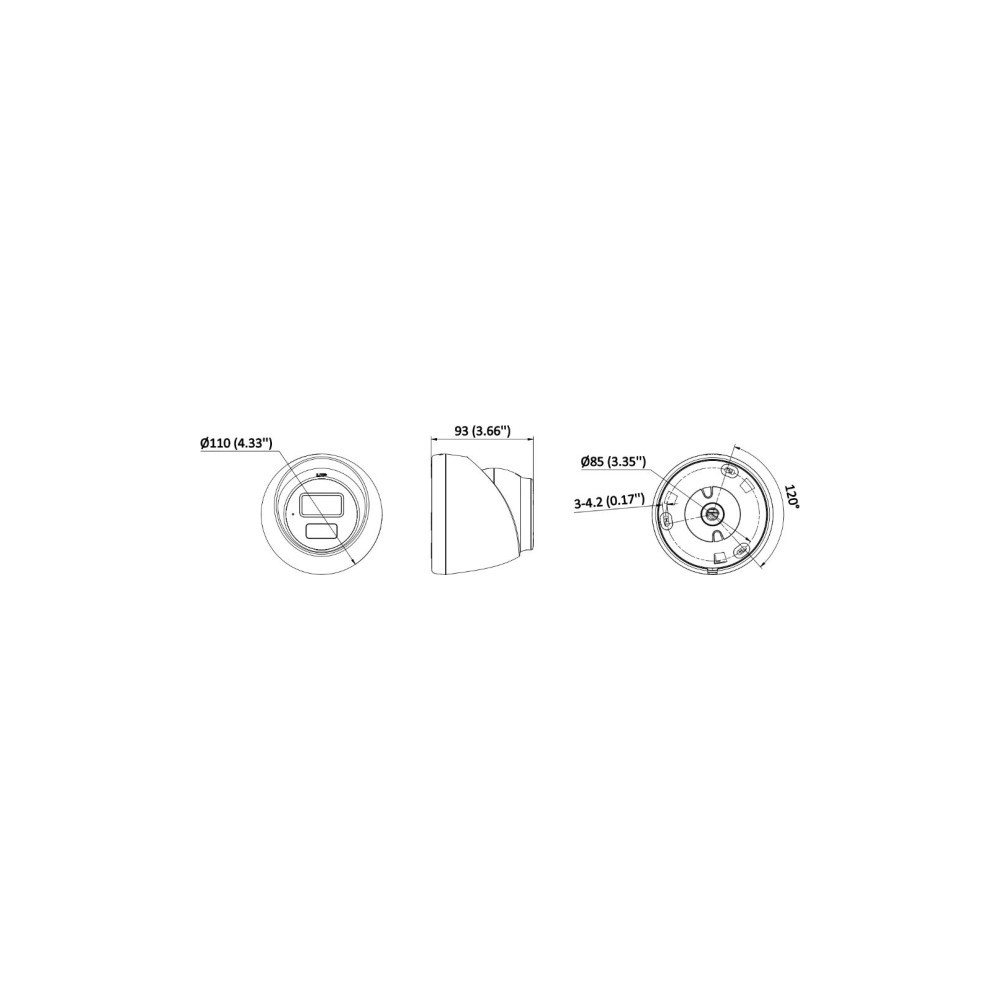 KAMERA IP HIKVISION DS-2CD1383G2-LIUF 2.8mm PL