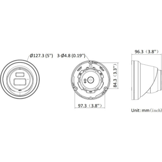 Kamera IP Hikvision DS-2CD2343G2-LI2U/SL 2.8mm PL